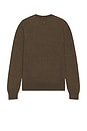 view 4 of 4 Simon Marl Crewneck Sweater in Army Green