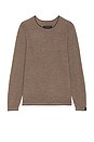 view 5 of 4 Brooks Wool Crew Sweater in Tan