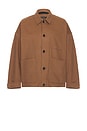 view 1 of 4 BLOUSON in Chocolate