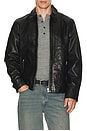 view 3 of 4 Melrose Leather Jacket in Black