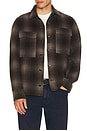 view 3 of 4 Austin Wool Shirt Jacket in Brown Plaid