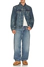 view 4 of 4 Denim Trucker Jacket in Tudor