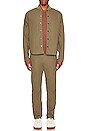 view 5 of 5 Otis Flyweight Cotton Pant in Olive Green