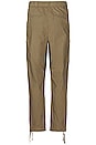 view 3 of 4 Oscar Paper Pant in Lichen