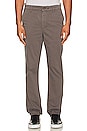 view 1 of 4 Fit 2 Stretch Twill Chino in Stone Grey