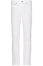 view 3 of 4 Fit 2 Authentic Stretch Pant in Optic White