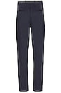 view 4 of 4 Shift Cotton Sateen Trouser in Navy