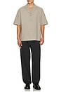 view 5 of 5 Baggy Pleated Chino Pants in Black