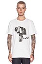 view 1 of 4 T-SHIRT GRAPHIQUE CAMERA in Bright White