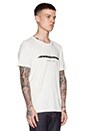 view 2 of 3 T-SHIRT MANCHES COURTES LOGO in White
