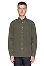 view 1 of 3 Standard Issue Button Down in Dark Olive