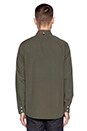 view 3 of 3 Standard Issue Button Down in Dark Olive