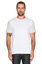 view 1 of 3 Colorblock Tee in White