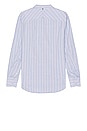 view 2 of 4 Fit 2 Engineered Oxford Shirt in Blue Stripe