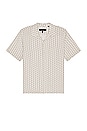 view 1 of 4 Printed Avery Shirt in White Geo