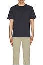 view 3 of 3 Pure Pima Tee in Salute