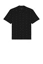 view 1 of 4 Avery Embroiderd Linen Shirt in Black
