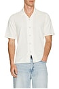 view 3 of 4 Zuma Pointelle Avery Shirt in Chalk