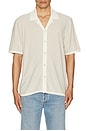 view 3 of 3 Zig-Zag Avery Short Sleeve Shirt in Ivory