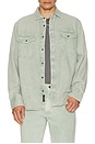 view 3 of 4 Denim Shirt in Blue Grey