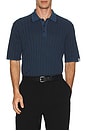 view 3 of 4 Harvey Garment Dyed Polo in Moonlight