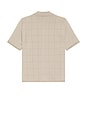 view 4 of 4 Window Pane Dalton Knitted Shirt in Tan