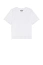 view 4 of 4 Jacob Cropped Tee in White