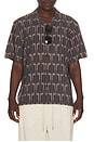 view 1 of 4 CHEMISE IMPRIMÉE AVERY in Brown Harold Print