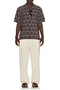 view 3 of 4 CHEMISE IMPRIMÉE AVERY in Brown Harold Print