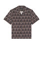 view 4 of 4 CHEMISE IMPRIMÉE AVERY in Brown Harold Print
