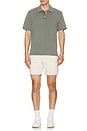 view 3 of 4 Tech Pique Slim Polo in Grey Mist