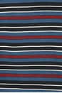 view 6 of 5 Stripe Pique Polo in in Navy Multi