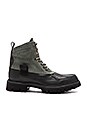 view 1 of 5 Spencer Duck Boot High in Dark Green Combo