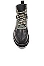 view 4 of 5 Spencer Duck Boot High in Dark Green Combo