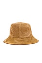 view 4 of 4 Nando Bucket Hat in Golden Brown