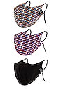 view 1 of 3 The Stealth Mask Pack in Multi