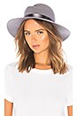 view 1 of 3 Zoe Fedora in Light Grey