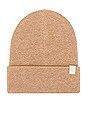 view 3 of 3 Addie Cashmere Beanie in Camel