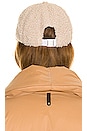 view 2 of 3 Addison Baseball Cap in Antique White Sherpa