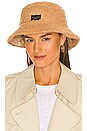 view 2 of 5 Addison Reversible Bucket Hat in Camel Sherpa