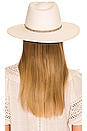 view 2 of 3 Lexie Packable Wide Brim Fedora in Ivory