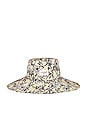 view 3 of 3 Addison Cruise Hat in Yellow Floral