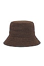 view 4 of 4 Addison Bucket Hat in Espresso