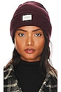 view 1 of 3 Addison Beanie in Burgundy