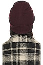view 2 of 3 Addison Beanie in Burgundy