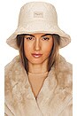 view 2 of 5 Addison Reversible Bucket Hat in Natural