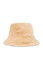 view 4 of 5 Addison Reversible Bucket Hat in Natural