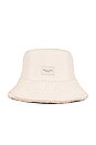 view 5 of 5 Addison Reversible Bucket Hat in Natural
