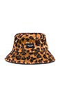 view 2 of 4 Addison Reversible Bucket Hat in Leopard