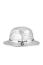 view 3 of 3 Industry Bucket Hat - Nylon in Silver